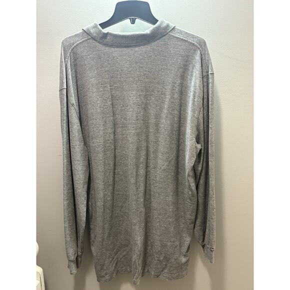 Polo Ralph Lauren Men’s XXL Gray Long Sleeve Polo Shirt Cotton Logo Casual READ - Picture 2 of 8